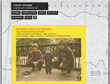 Tablet Screenshot of daviddramm.com